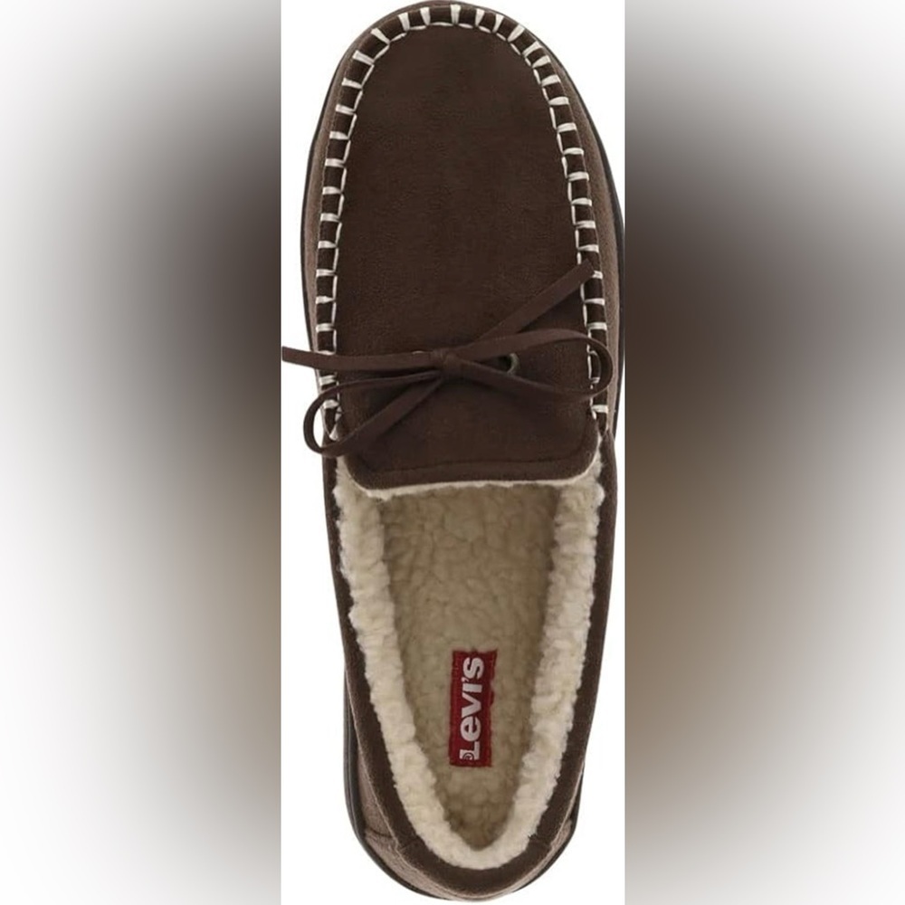 Levi's Men's Dark Brown Slip-On Loafers
